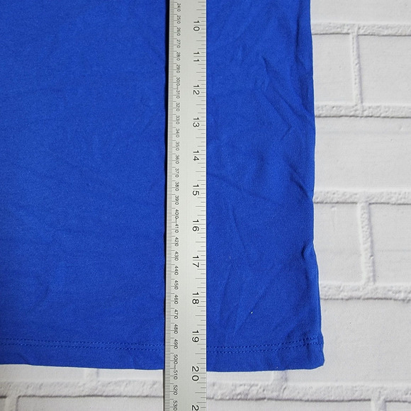 Cat & Jack Short Sleeve T-Shirt Blue Boy's Size Small (6/7) - Picture 3 of 6